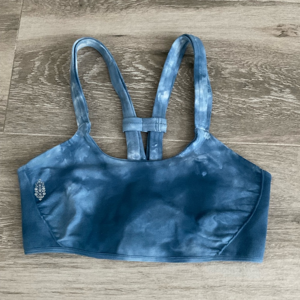 Free People Movement Tie Dye Good Karma Bra Top